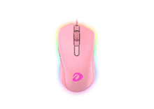 Load image into Gallery viewer, Dareu Pink Gaming Office Mouse 6 Programmable Buttons, Ergonomic RGB Mouse with 16.8 Million Chroma 7 Backlit for PC, Laptop, and Notebook