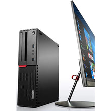 Load image into Gallery viewer, Lenovo ThinkCentre SFF Business Desktop Computer, Intel Core i7 Upto 4.0GHz, 512GB SSD, 4K 2-Monitor Support DisplayPort, DVD-RW, AC Wi-Fi, Windows 11 Pro (RENEWED)