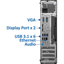 Load image into Gallery viewer, Lenovo ThinkCentre SFF Business Desktop Computer, Intel Core i7 Upto 4.0GHz, 512GB SSD, 4K 2-Monitor Support DisplayPort, DVD-RW, AC Wi-Fi, Windows 11 Pro (RENEWED)