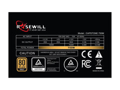 Rosewill CAPSTONE 750M 750W Semi-Modular Power Supply (80 PLUS GOLD Certified)