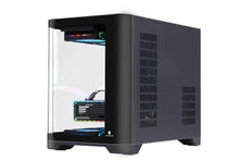 Load image into Gallery viewer, WJCOOLMAN Sky Canopy Desktop Computer Case, Tampered Curved Glass Uniway Gaming Computer
