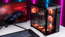 Load image into Gallery viewer, Customized Gaming PC intel i7 14700KF  Nvidia RTX 4070 - 1T NVME SSD WIN11 Pro 360 AIO Liquid Cooler Uniway Computer Alberta
