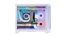 Load image into Gallery viewer, WJCOOLMAN Sky Canopy Desktop Computer Case, Tampered Curved Glass Uniway Gaming Computer
