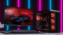 Load image into Gallery viewer, Customized Gaming PC intel i7 14700KF  Nvidia RTX 4070 - 1T NVME SSD WIN11 Pro 360 AIO Liquid Cooler Uniway Computer Alberta
