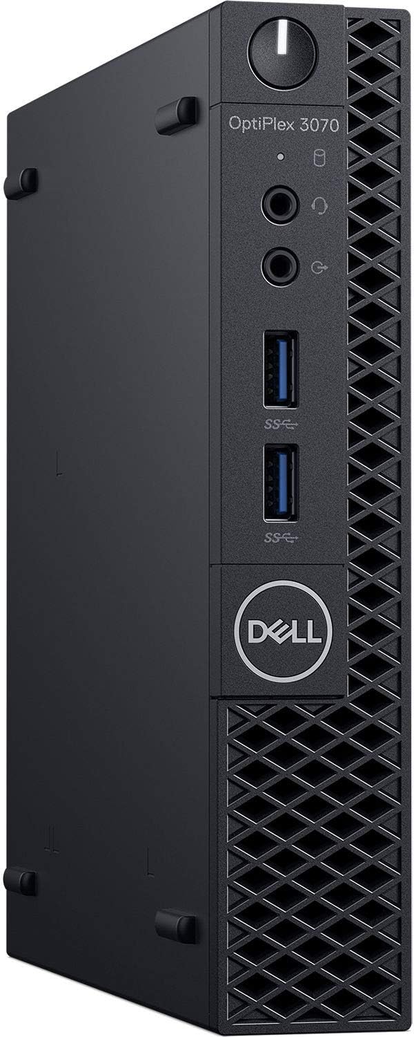 Refurbished (Excellent) - Dell Optiplex 3070 Micro Desktop | intel Core i5 - 9500T - 16GB DDR4 RAM- 256G - 1TB SSD | 6 cores @ 3.7 GHz Windows 11 Pro