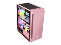 Pink Theme Custom PC intel i5 CPU 512G SSD Storage RTX3050 Graphic card Windows 11 Pro