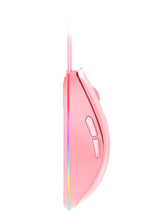 Load image into Gallery viewer, Dareu Pink Gaming Office Mouse 6 Programmable Buttons, Ergonomic RGB Mouse with 16.8 Million Chroma 7 Backlit for PC, Laptop, and Notebook
