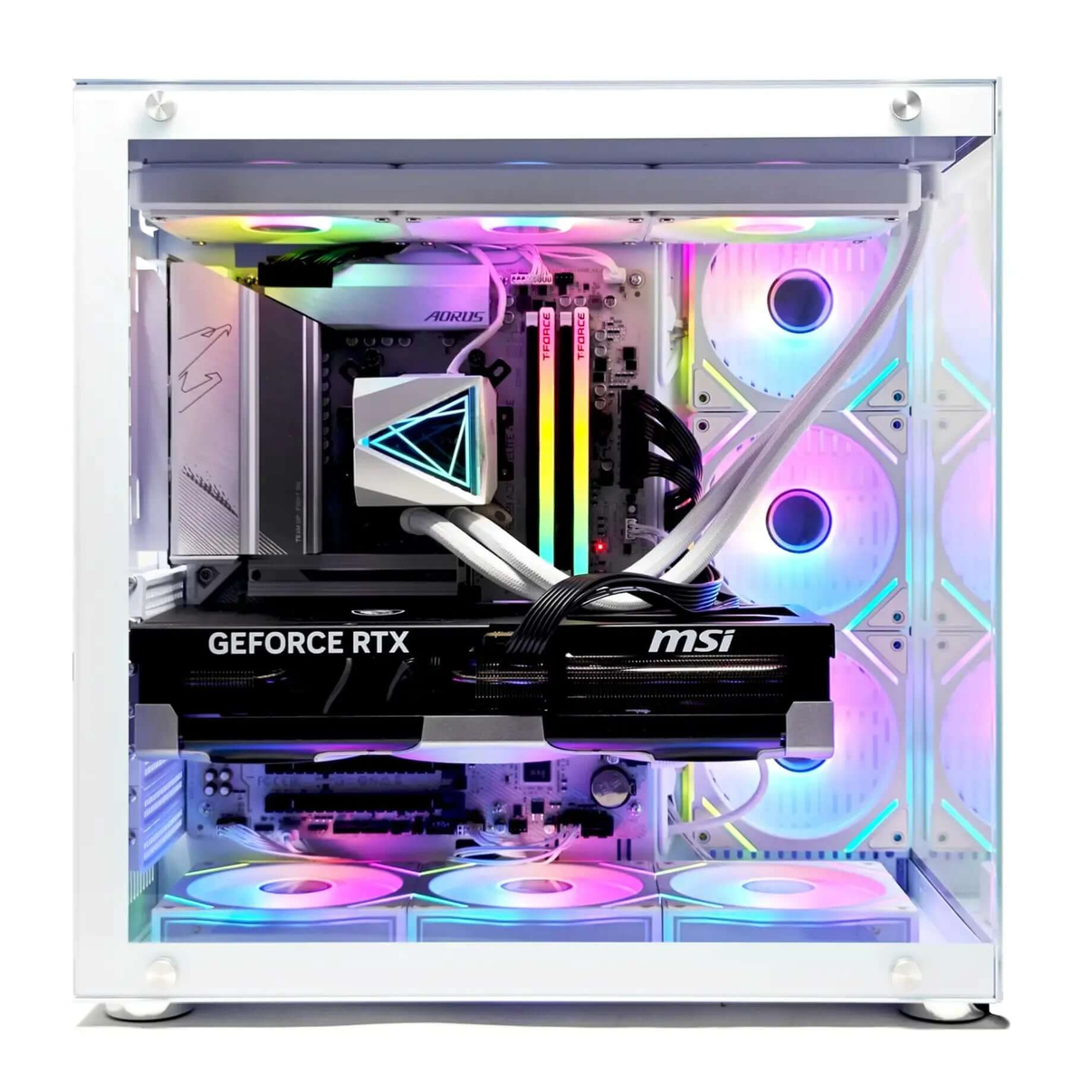 Customized Gaming Desktop AMD Ryzen7 5800X Core NVIDIA RTX5070 / 1TB M.2 NVMe SSD Win11 Pro Uniway Computer Alberta