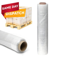 Load image into Gallery viewer, Wholesale Industrial Shrink Wrap, 19.68&quot;×1400 feet 80 GA, $15 per roll for clear color,$20 for black Uniway Computer Alberta
