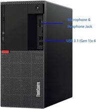 Load image into Gallery viewer, Refurbished (Good) - Lenovo ThinkCentre M920T Desktop I5 8500 Core 8G/16G Ram 256G/512G SSD Win11 Pro with Keyboard &amp; Mouse
