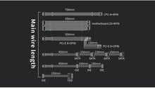 Load image into Gallery viewer, Segotep 750W Power Supply 80 Plus Gold Certified PSU Fully Modular
