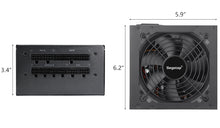 Load image into Gallery viewer, Segotep 750W Power Supply 80 Plus Gold Certified PSU Fully Modular
