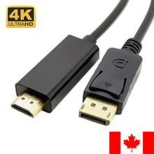 Load image into Gallery viewer, DisplayPort to HDMI Cable DP to HDMI
