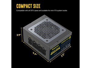 Segotep 650W SFX Power Supply 80+ Gold Fully Modular